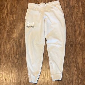 Under Armour Kids Classic White Sweatpants